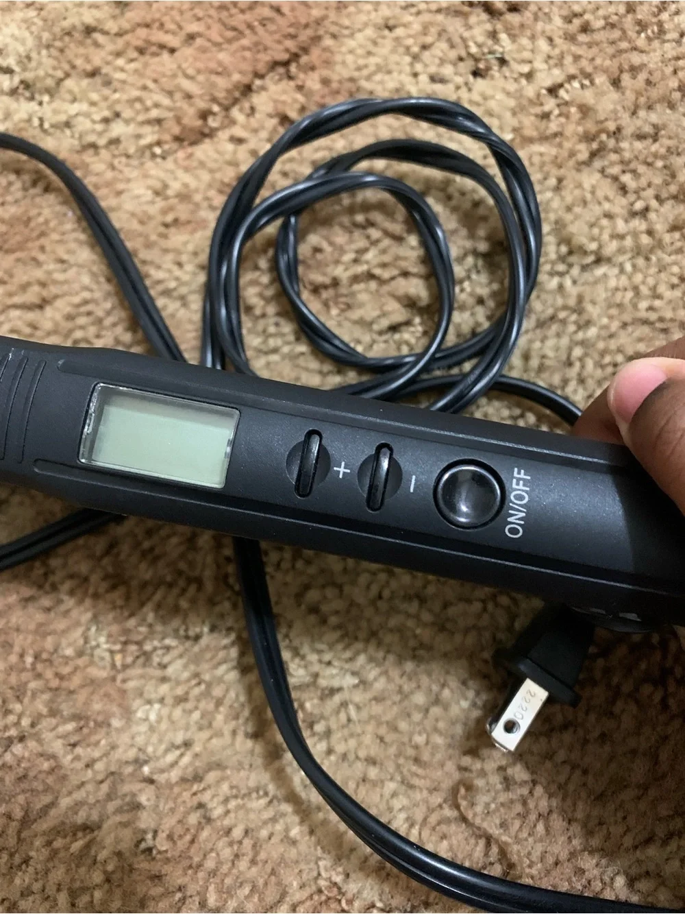 Revlon Black Hair Straightener Flat Iron